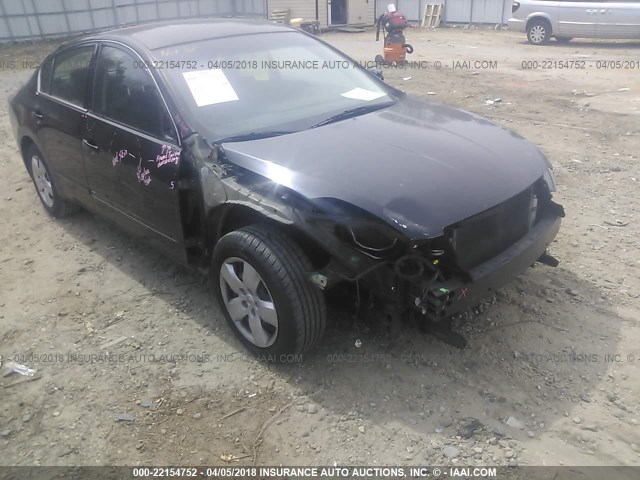 1N4AL21EX8C203205 - 2008 NISSAN ALTIMA 2.5/2.5S BLACK photo 6