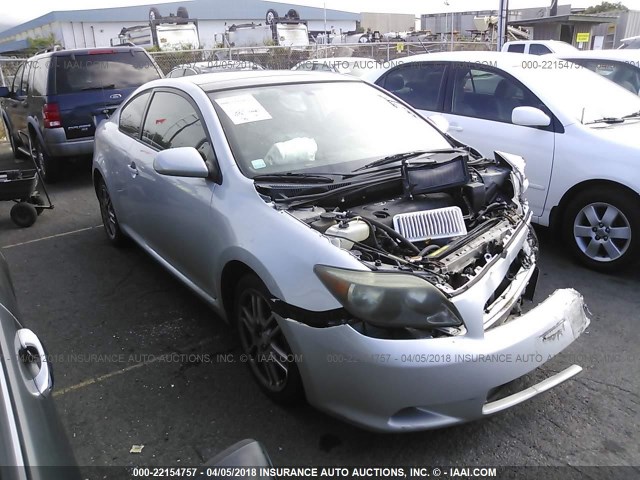 JTKDE177750062345 - 2005 TOYOTA SCION TC 银色 照片 1