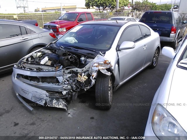 JTKDE177750062345 - 2005 TOYOTA SCION TC 银色 照片 2