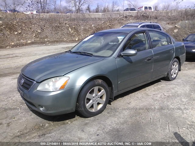 1N4AL11D63C144499 - 2003 NISSAN ALTIMA S/SL GREEN photo 2