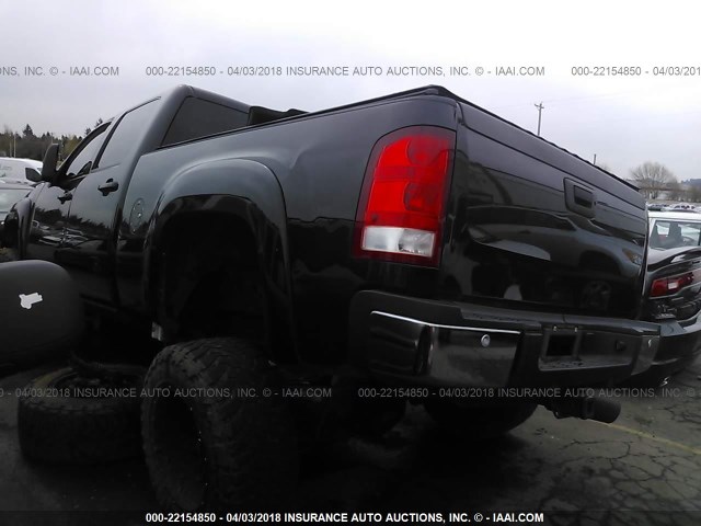 1GTHK23618F182292 - 2008 GMC SIERRA K2500 HEAVY DUTY BLACK photo 3