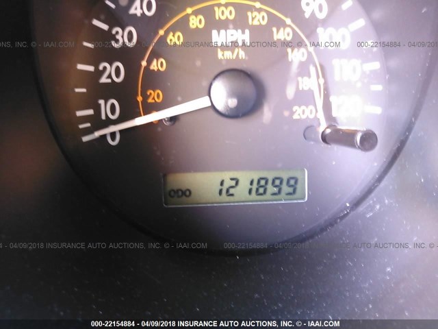 KL1TD566X6B523928 - 2006 CHEVROLET AVEO LS ORANGE photo 7