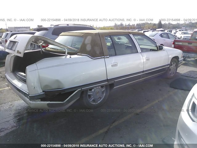 1G6KF52Y0RU314764 - 1994 CADILLAC DEVILLE CONCOURS CREAM photo 4