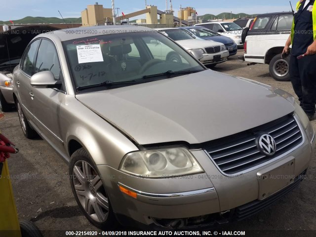 WVWAD63B45P005449 - 2005 VOLKSWAGEN PASSAT GLS TAN photo 1