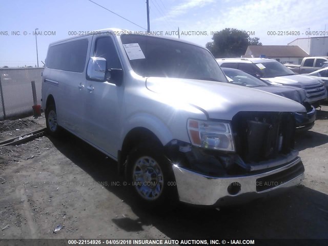 5BZAF0AA2GN851143 - 2016 NISSAN NV 3500/S/SV/SL SILVER photo 1