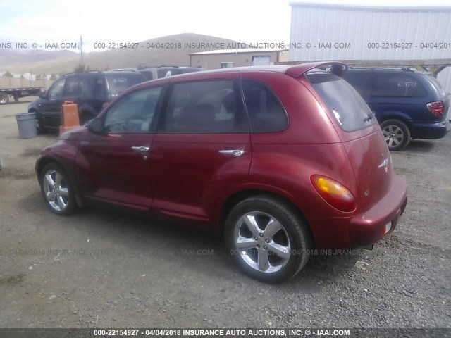 3C8FY78G14T254613 - 2004 CHRYSLER PT CRUISER GT MAROON photo 3