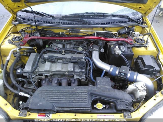 JM1BJ245431196174 - 2003 MAZDA PROTEGE PR5 黄色 照片 10