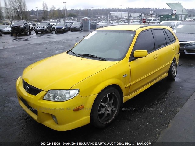 JM1BJ245431196174 - 2003 MAZDA PROTEGE PR5 黄色 照片 2