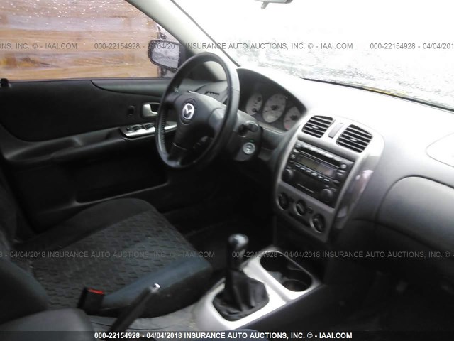 JM1BJ245431196174 - 2003 MAZDA PROTEGE PR5 黄色 照片 5