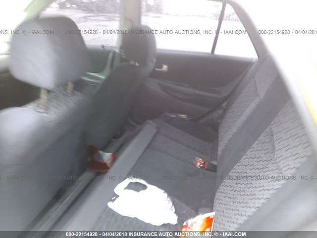 JM1BJ245431196174 - 2003 MAZDA PROTEGE PR5 黄色 照片 8