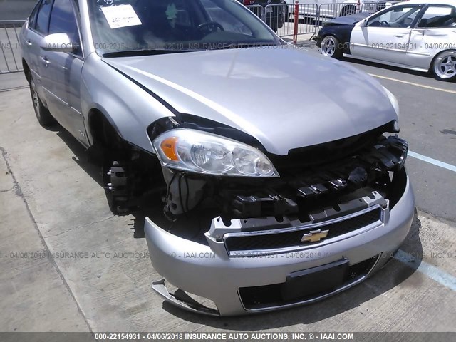 2G1WD58C989224145 - 2008 CHEVROLET IMPALA SUPER SPORT SILVER photo 6