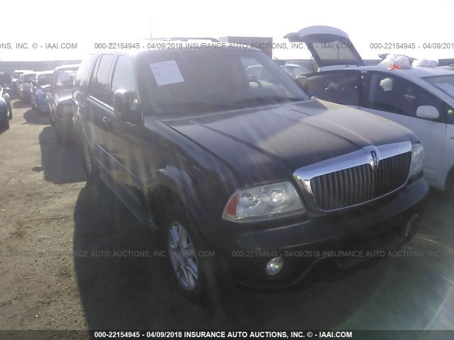 5LMEU68H64ZJ37378 - 2004 LINCOLN AVIATOR BLACK photo 1