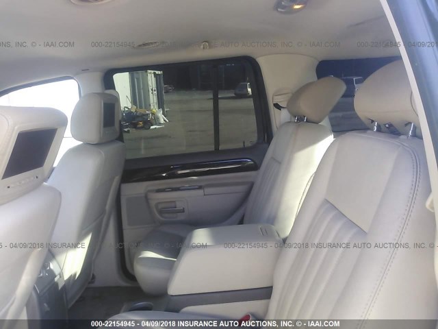5LMEU68H64ZJ37378 - 2004 LINCOLN AVIATOR 黑色 照片 8