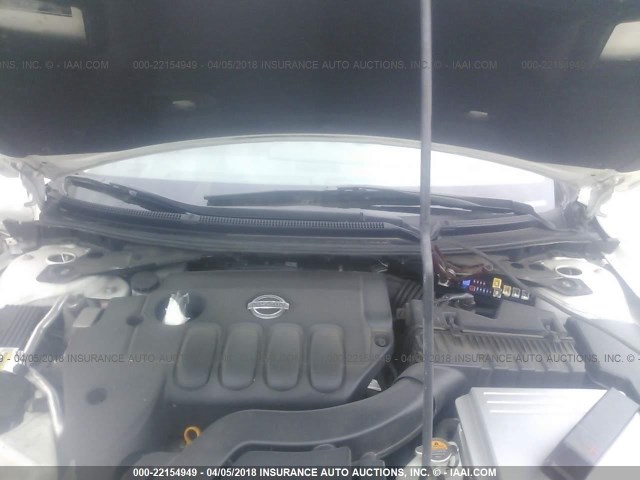 1N4CL2AP0BC103597 - 2011 NISSAN ALTIMA HYBRID WHITE photo 10