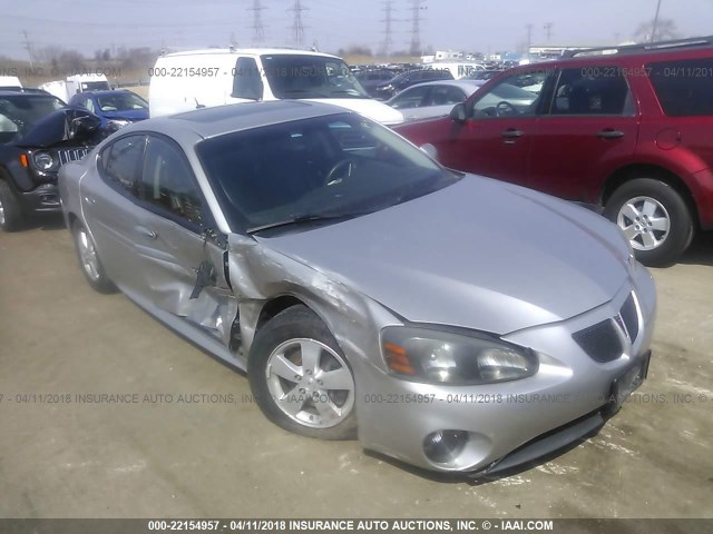 2G2WP552581164474 - 2008 PONTIAC GRAND PRIX ვერცხლისფერი ფოტო 1