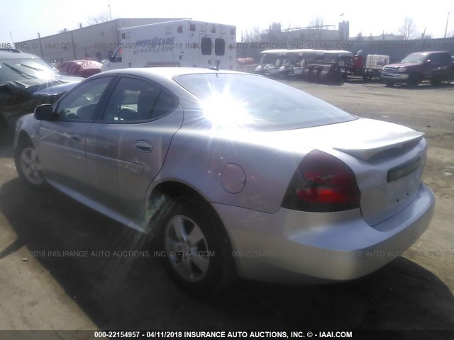 2G2WP552581164474 - 2008 PONTIAC GRAND PRIX ვერცხლისფერი ფოტო 3