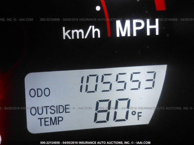 2T1KR32E65C417032 - 2005 TOYOTA COROLLA MATRIX XR BLUE photo 7