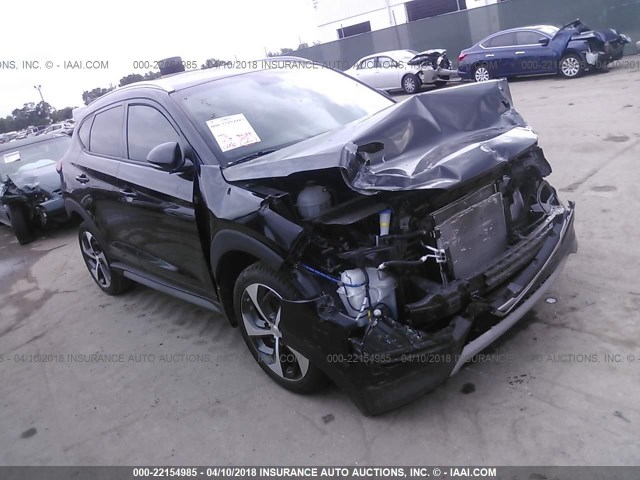 KM8J33A29HU367430 - 2017 HYUNDAI TUCSON LIMITED/SPORT AND ECO/SE GRAY photo 1