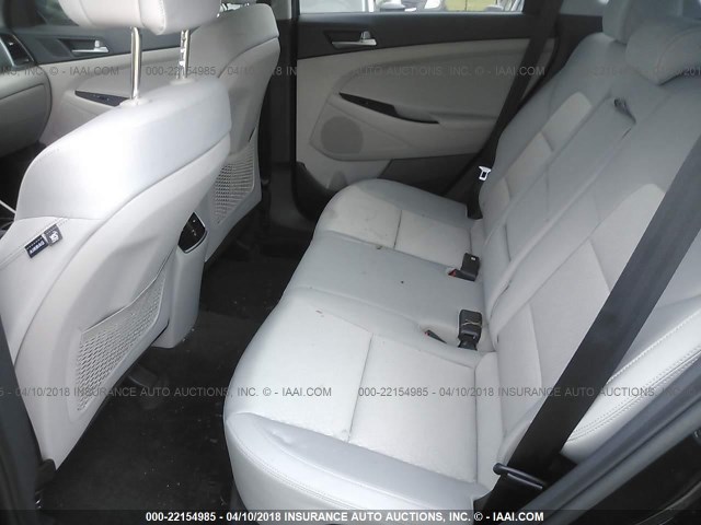 KM8J33A29HU367430 - 2017 HYUNDAI TUCSON LIMITED/SPORT AND ECO/SE GRAY photo 8