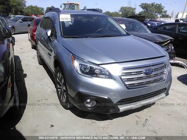 4S4BSANC7H3265872 - 2017 SUBARU OUTBACK 2.5I LIMITED GRAY photo 1