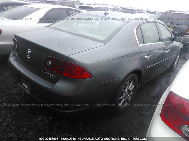 1G4HD57267U232340 - 2007 BUICK LUCERNE CXL GRAY photo 4