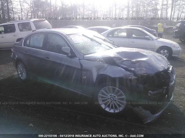 WBAPL5C57BA918333 - 2011 BMW 335 XI GRAY photo 1