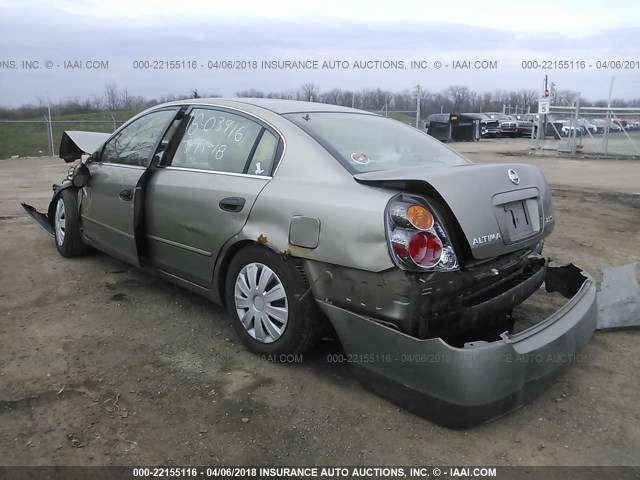 1N4AL11D52C230093 - 2002 NISSAN ALTIMA S/SL TAN photo 3