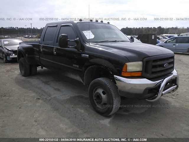 1FTWW33P45EC22974 - 2005 FORD F350 SUPER DUTY BLACK photo 1