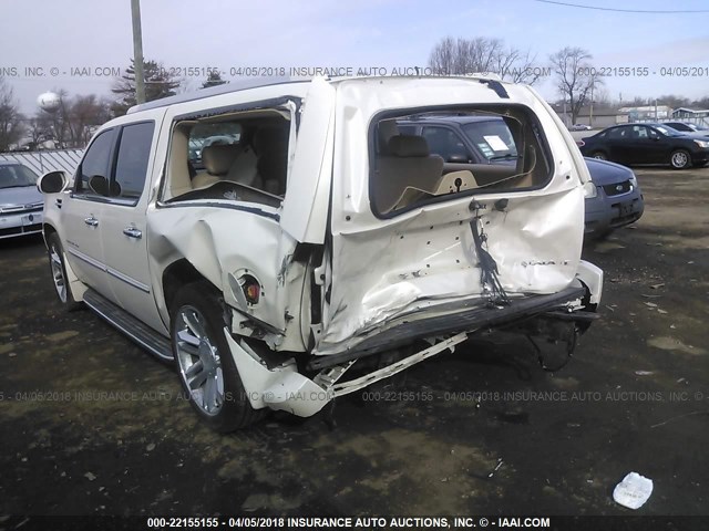 1GYUKHEF8AR257602 - 2010 CADILLAC ESCALADE ESV LUXURY WHITE photo 6