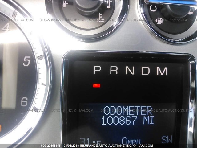 1GYUKHEF8AR257602 - 2010 CADILLAC ESCALADE ESV LUXURY WHITE photo 7