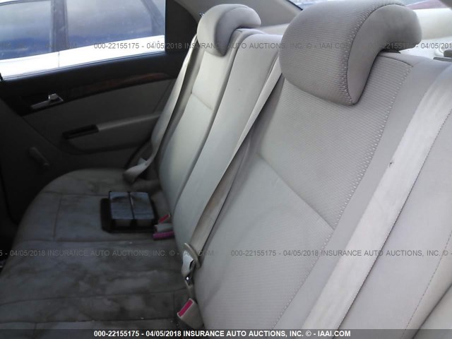 KL1TD56E09B611656 - 2009 CHEVROLET AVEO LS/LT 红色 照片 8