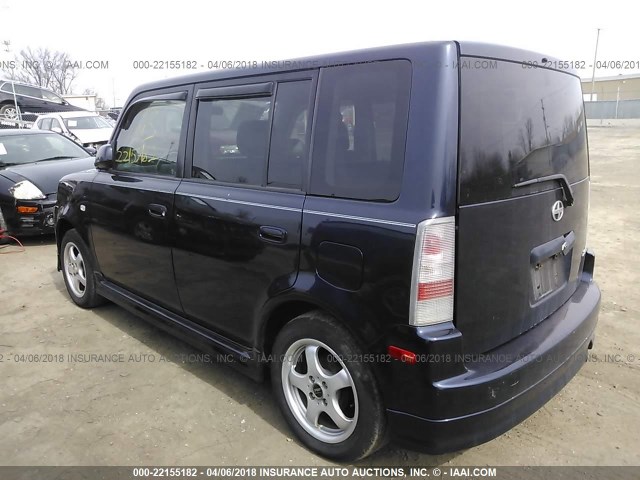 JTLKT324454020824 - 2005 TOYOTA SCION XB ლურჯი ფოტო 3