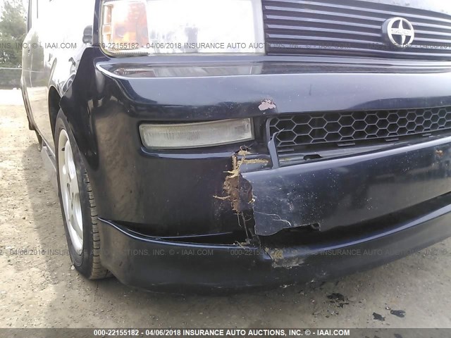 JTLKT324454020824 - 2005 TOYOTA SCION XB ლურჯი ფოტო 6