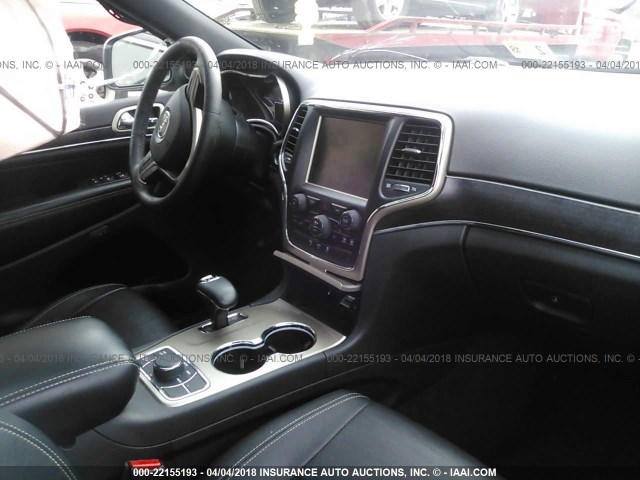 1C4RJFBG5EC163668 - 2014 JEEP GRAND CHEROKEE LIMITED Dark Blue photo 5