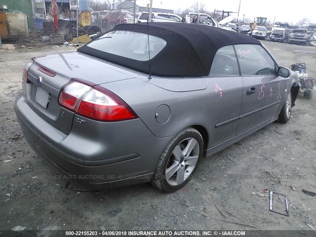 YS3FD79Y946012739 - 2004 SAAB 9-3 ARC GRAY photo 4