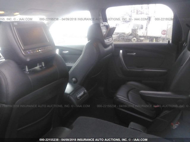 1GKER23D99J214647 - 2009 GMC ACADIA SLT-1 Granate foto 8