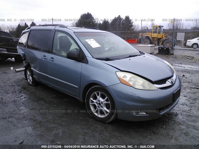 5TDZA22C36S479799 - 2006 TOYOTA SIENNA XLE/XLE LIMITED BLUE photo 1