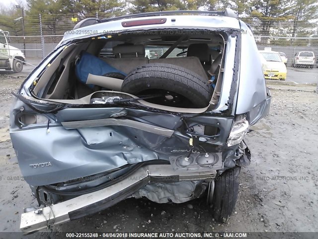 5TDZA22C36S479799 - 2006 TOYOTA SIENNA XLE/XLE LIMITED BLUE photo 6