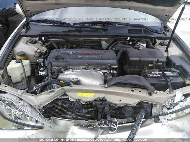 4T1BE32K13U177367 - 2003 TOYOTA CAMRY LE/XLE/SE Qızıl foto 10