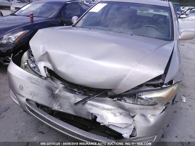 4T1BE32K13U177367 - 2003 TOYOTA CAMRY LE/XLE/SE Qızıl foto 6