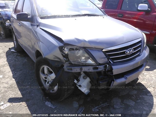 KNDJD735885774715 - 2008 KIA SORENTO EX/LX GRAY photo 6