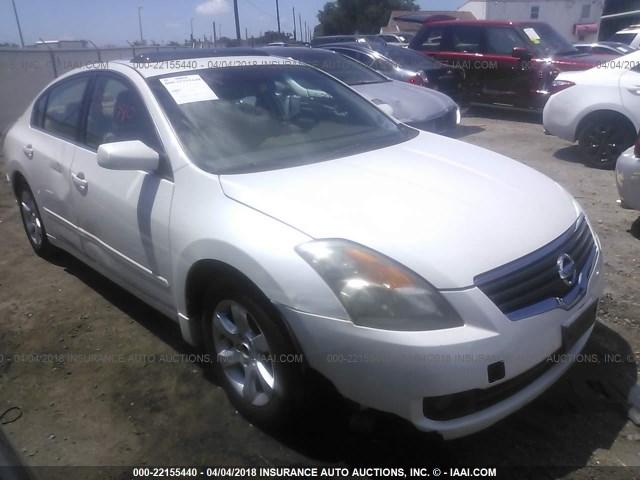 1N4AL21E57N435925 - 2007 NISSAN ALTIMA 2.5/2.5S WHITE photo 1