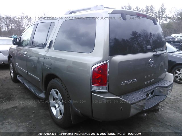 5N1AA08B66N728727 - 2006 NISSAN ARMADA SE/LE GRAY photo 3