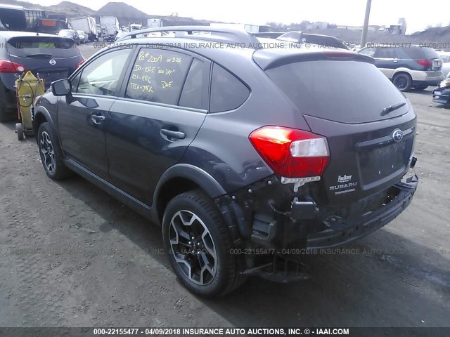 JF2GPAKC8GH206073 - 2016 SUBARU CROSSTREK LIMITED GRAY photo 3