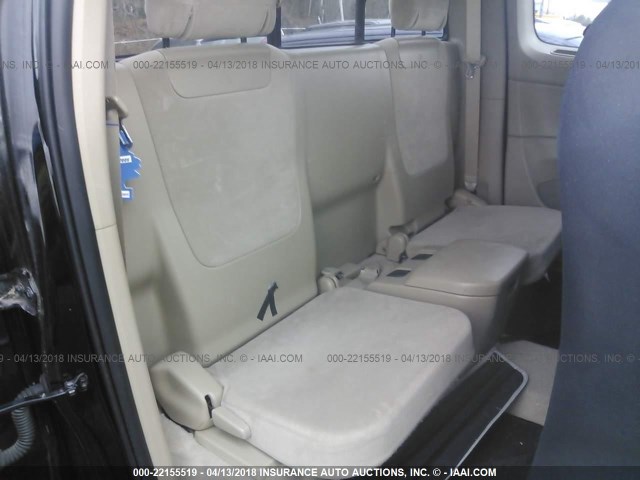 5TFUU4EN8BX011386 - 2011 TOYOTA TACOMA ACCESS CAB Schwarz Foto 8