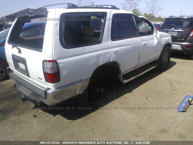 JT3GN86R4V0052702 - 1997 TOYOTA 4RUNNER SR5 WHITE photo 4