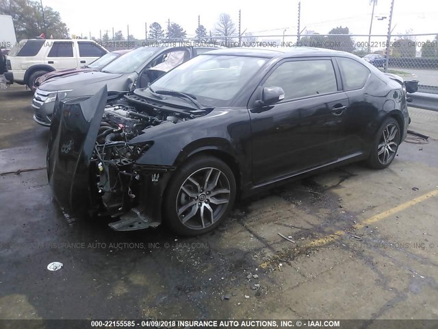 JTKJF5C74GJ014862 - 2016 TOYOTA SCION TC 黑色 照片 2