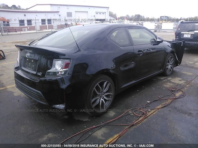JTKJF5C74GJ014862 - 2016 TOYOTA SCION TC 黑色 照片 4