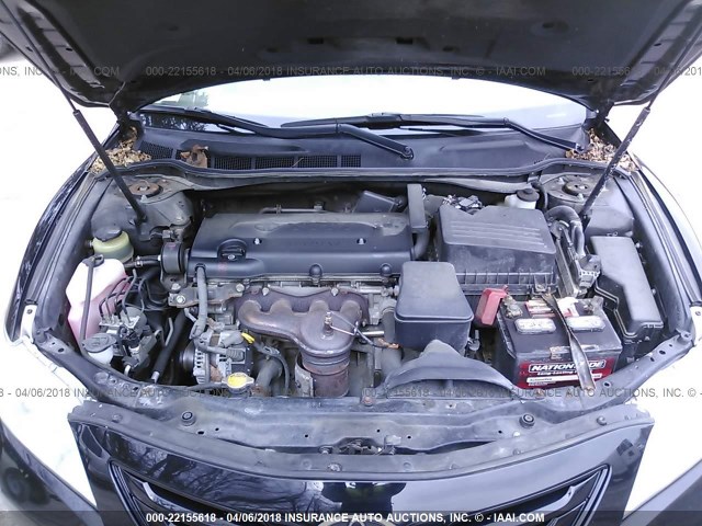 4T1BE46K47U143381 - 2007 TOYOTA CAMRY NEW GENERAT CE/LE/XLE/SE BLACK photo 10