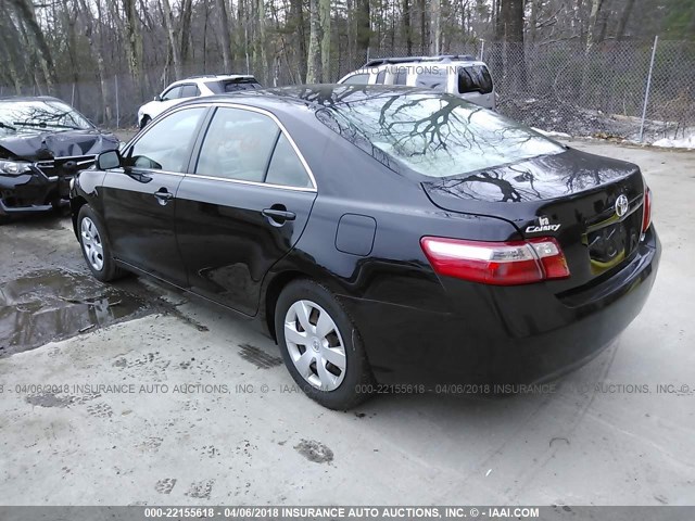 4T1BE46K47U143381 - 2007 TOYOTA CAMRY NEW GENERAT CE/LE/XLE/SE BLACK photo 3